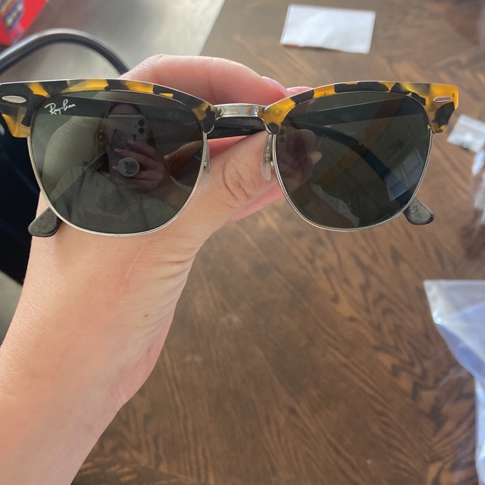 Ray-Ban tortoise shell Clubmasters